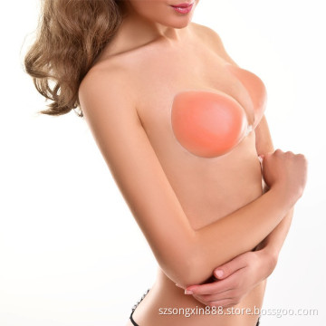 Sexy invisible strapless silicone bra